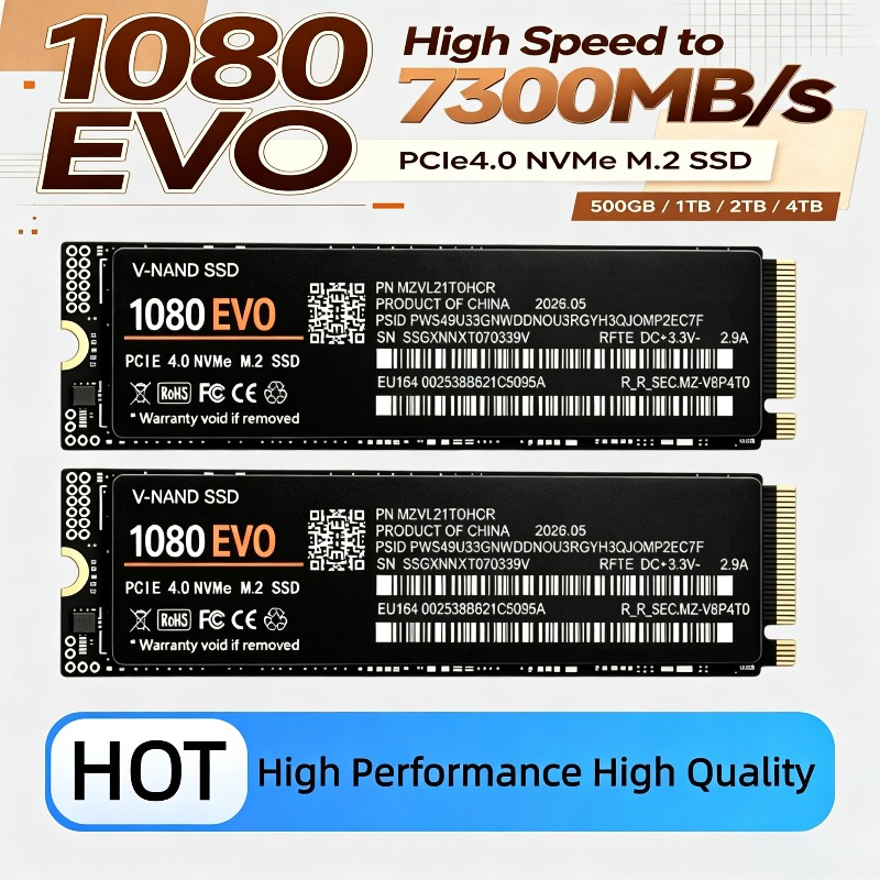 M.2 Nvme 4Tb Pcie 4.0 Ssd - 2026، محرك أقراص الحالة الصلبة الداخلي