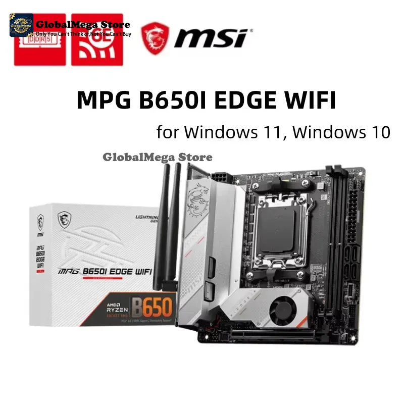 B650 Itx Motherboard Wifi - لوحة أم جديدة MPG B650I EDGE