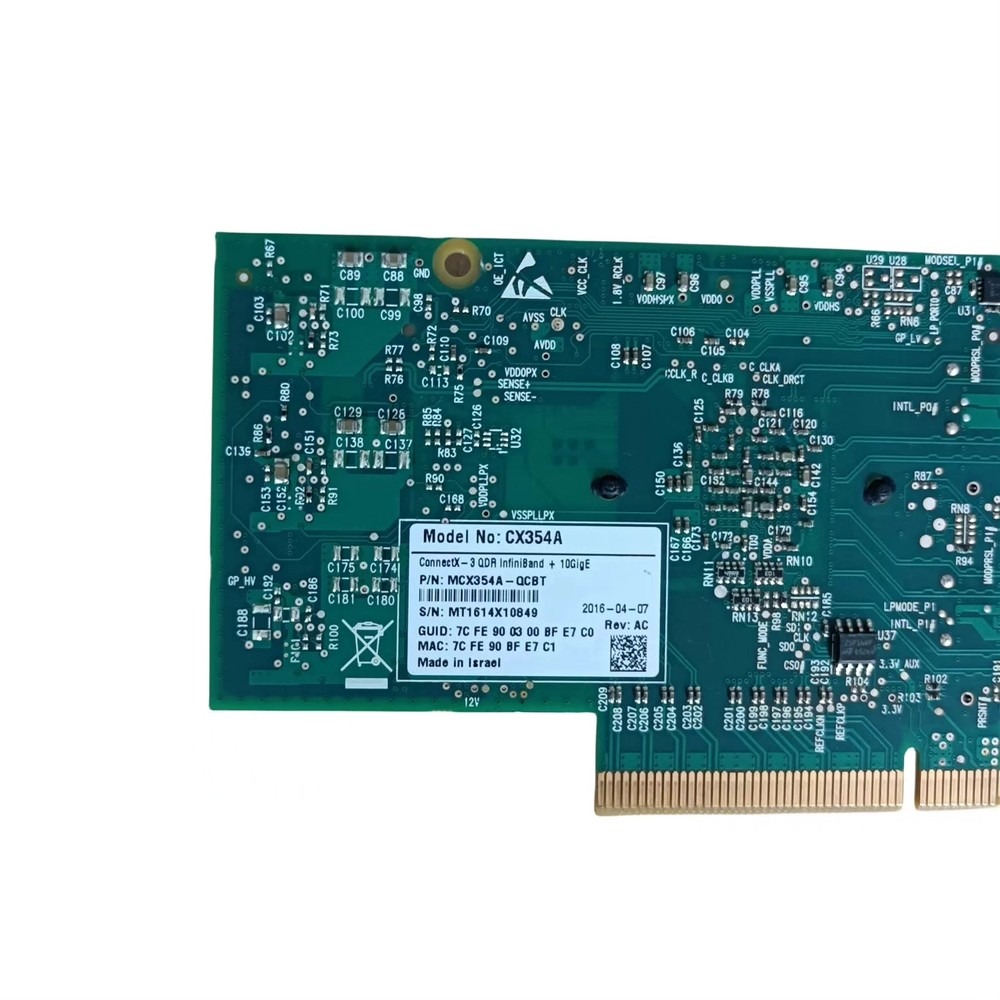 بطاقة محول شبكة PCIe x8 مزدوجة - مراجعة 10Gb Sfp+ Pcie Network Card Dual Port وسعره