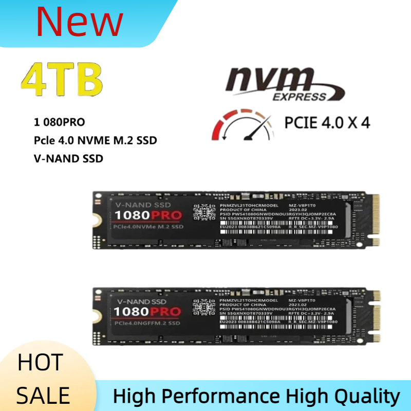 قرص SSD جديد أصلي 1080Pro بسعة - مراجعة M.2 Nvme 4Tb Pcie 4.0 Ssd وسعره