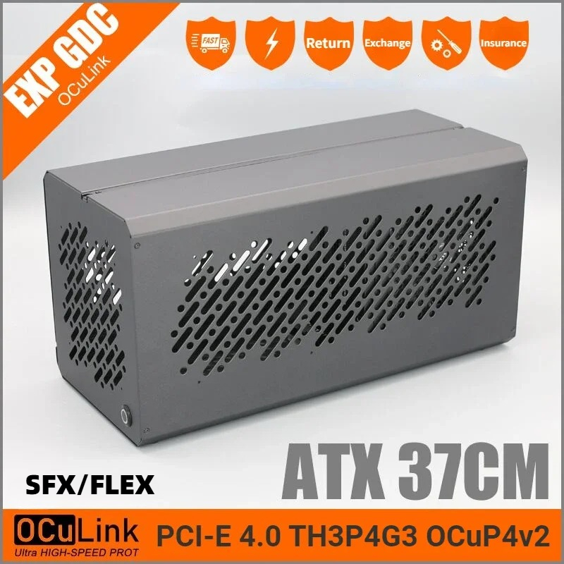 هيكل معدني لـ TH3P4 TH5P4 OCuP - مراجعة External Gpu Dock Pcie 4.0 Oculink وسعره
