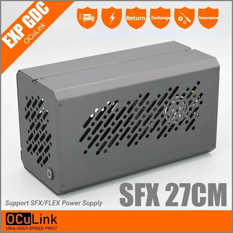 هيكل معدني لـ TH3P4 TH5P4 OCuP - مراجعة External Gpu Dock Pcie 4.0 Oculink وسعره