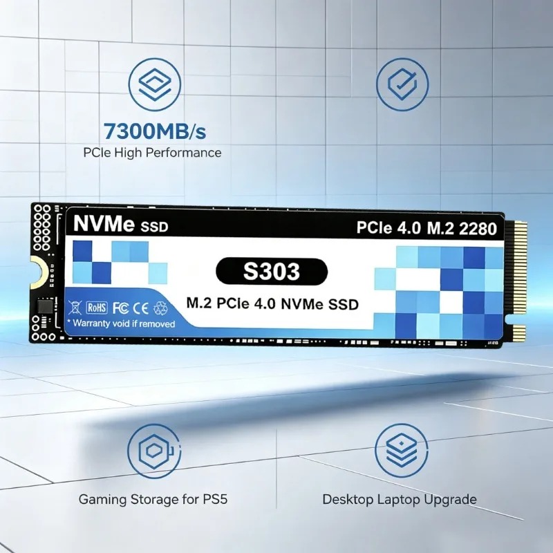 قرص تخزين داخلي S303 M.2 NVMe  - مراجعة M.2 Nvme 4Tb Pcie 4.0 Ssd وسعره