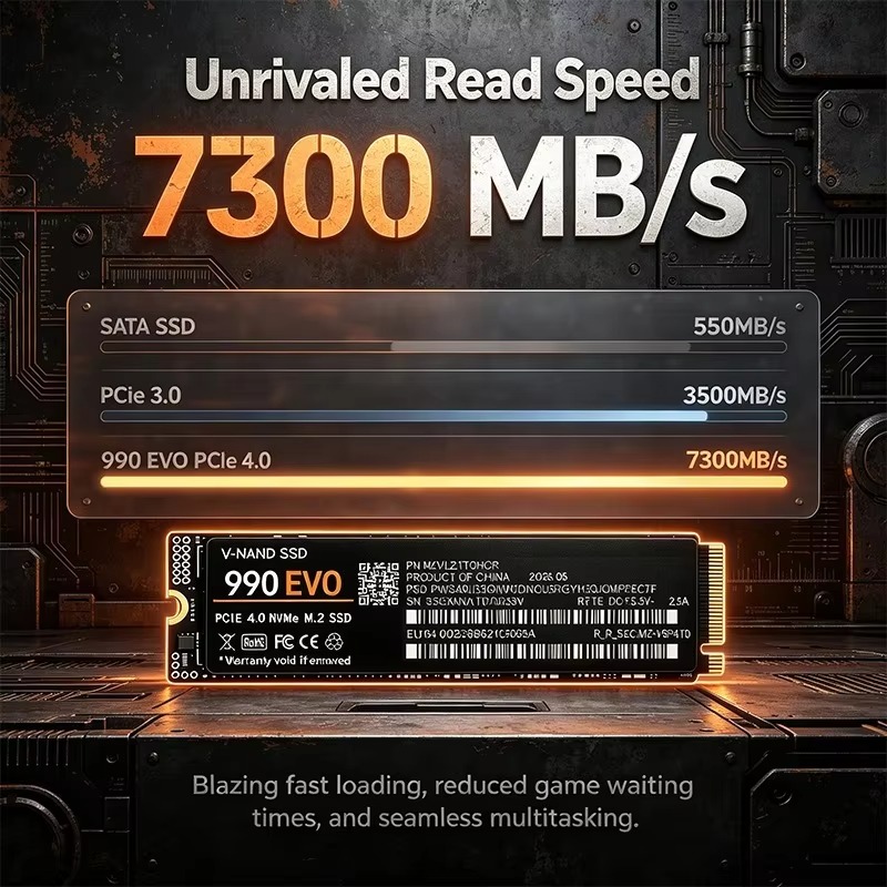 قرص تخزين صلب 990 EVO M.2 2280 - مراجعة M.2 Nvme 4Tb Pcie 4.0 Ssd وسعره